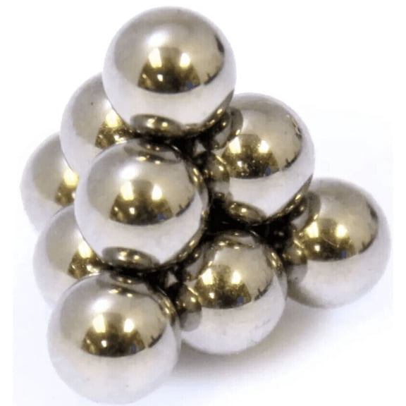 0.43 Cal 10.7mm Steel Ball Bearing Carbon Steel - 100 pack