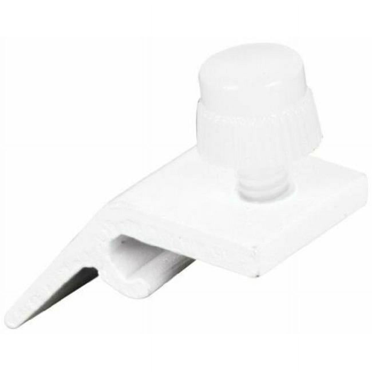 0.43 in. Reach Storm Door Panel Clip, White 8 per Pack