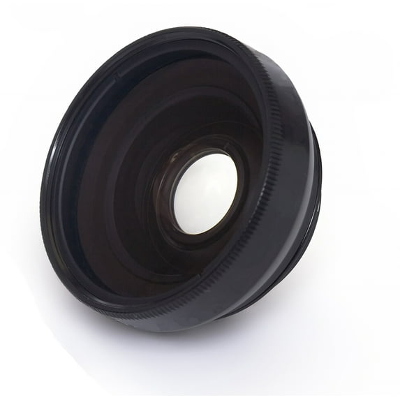 0.43x High Grade (Black) Wide Angle Conversion Lens For Canon PowerShot S95 (Includes Lens Adapter)
