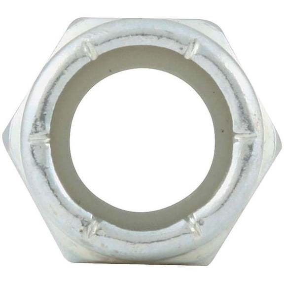 0.44 in. 20 Fine Thread Nylon Insert Nuts - Pack of 10
