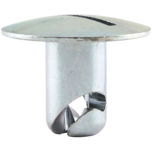 0.44 x 0.5 in. Quick Turn Oversized Oval Head Steel Fasteners, Pack of 10
