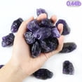 thumbnail image 1 of 0.44lb Natural Amethyst Raw Crystals Bulk, 2-3cm Rough Stones for Tumbling, DIY Jewelry Making, Witchcraft, Reiki Healing, Fountain Rocks, 1 of 6
