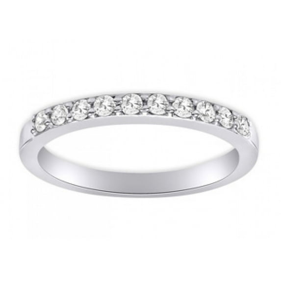 0.45 ct Ladies Round Cut Diamond Wedding Band Ring