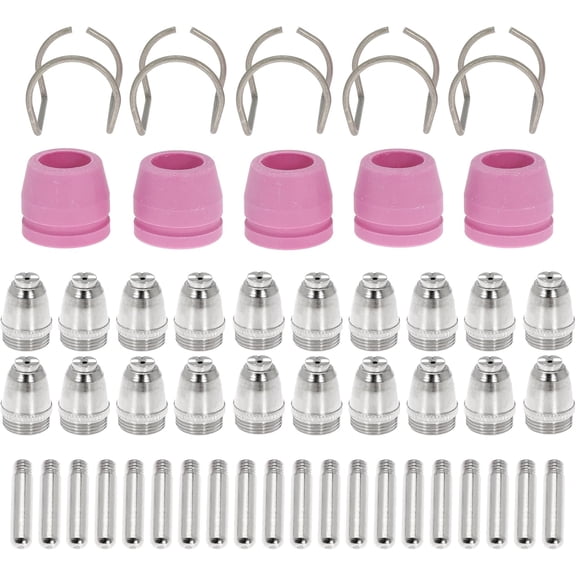 0.45 inch Plasma Cutter Cutting Torch Nozzles Tip Consumables Kits for AG-60 AG-60P SG-55 WSD-60 for Bestarc BTC500DP for Cut-55DS (Pack of 50)