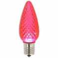 thumbnail image 1 of 0.45 watt C9 Faceted LED Pink Replacement Bulb, 1 of 1