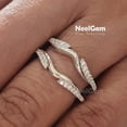 0.45Ct Ring Enhancer and Wrap Ring, Ring Guard, Ring Jacket, Real