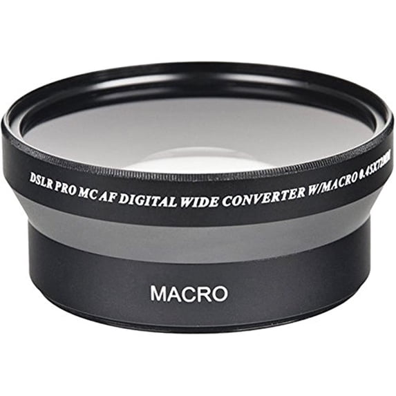 0.45x 72mm Professional High Speed Auto Focus Deluxe Wide Angle Converter Lens
