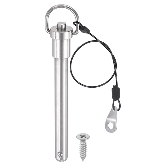 0.47 x 3.1 inch (Dia x L) Handle Locking Pin Quick Release Pin with Screw