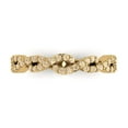 thumbnail image 1 of 0.495 ctw Wedding Band for Women - 14K yellow Gold Natural Morganite Stackable Eternity Ring, 1 of 6
