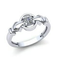 thumbnail image 1 of 0.4ctw Round Brilliant Cut Ladies Bridal Solitaire Anniversary Engagement Ring Solid 14K Rose, White or Yellow Gold GH SI1, 1 of 3
