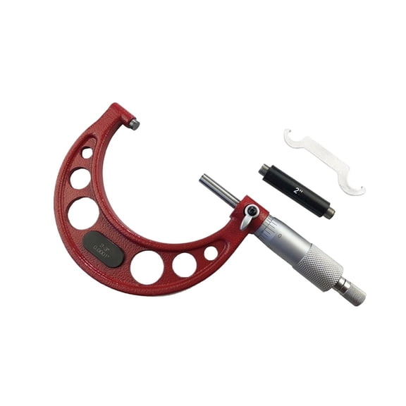 0-4inch 0.0001'' Precision Outside Micrometers with Carbide Tips 4pcs set 0-1"-2"-3-4" Industrial Tools Measuring tools ,Easy to Operate