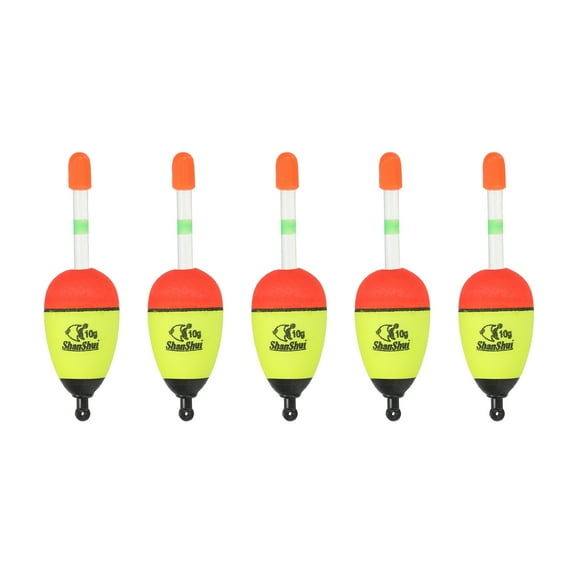 0.4oz Float Fishing Bobbers EVA Fishing Float, Yellow, 5 Pack