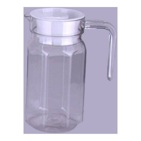 0.5/0.8/1.1L Water Juice Jug Pitcher Pc Acrylic Clear Glass Bottle For Cocktail Fridge Kitchen Picnic Drinkware With Lid