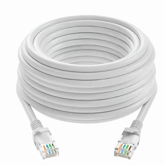 0.5/1/2/3/5/10/15/20/30/50M Cat6 Ethernet Cable RJ45 UTP 1000Mbps Network Cord LAN Wire Internet Lead Cord Router Computer Cable