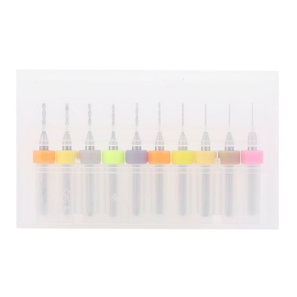 0.51.4mm Twist Drill Bit Shank Hole Punching Engraving Cutting Tool