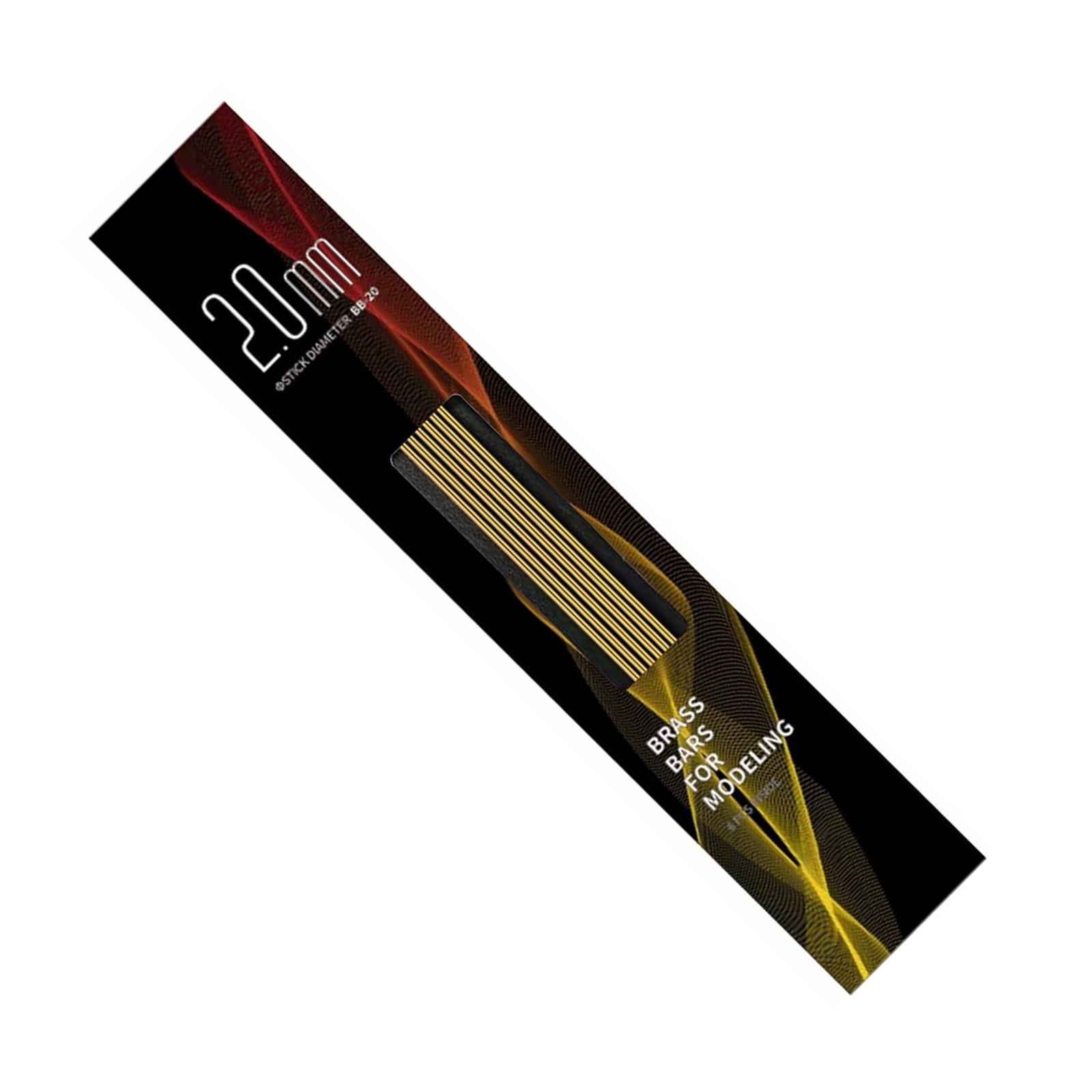 0.53.0mm Modeling Hobby Brass Bars Rods for Gundam / Military Model