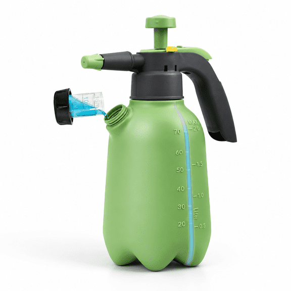 0.5 Gallon Garden Pump Sprayer with Short Nozzle for Lawn and Garden Use
