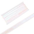 thumbnail image 1 of 0.5 Inch x 10 Yards Sequin Ribbon Trim Strip for Crafts Embellishments, Iridescent White, 1 of 7