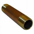 thumbnail image 1 of 0.5 Male Pipe Thread x 4 Long Brass Nipple, 1 of 1