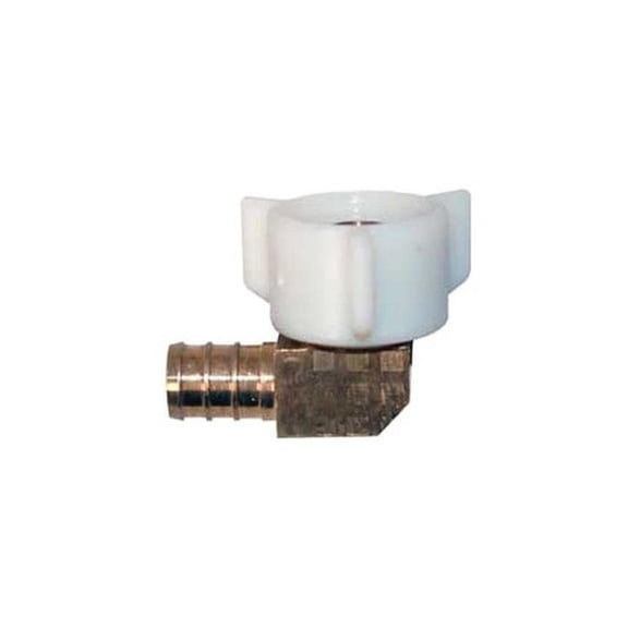 0.5 Pex x 0.5 in. FPT Swivel Elbow Plastic Nut