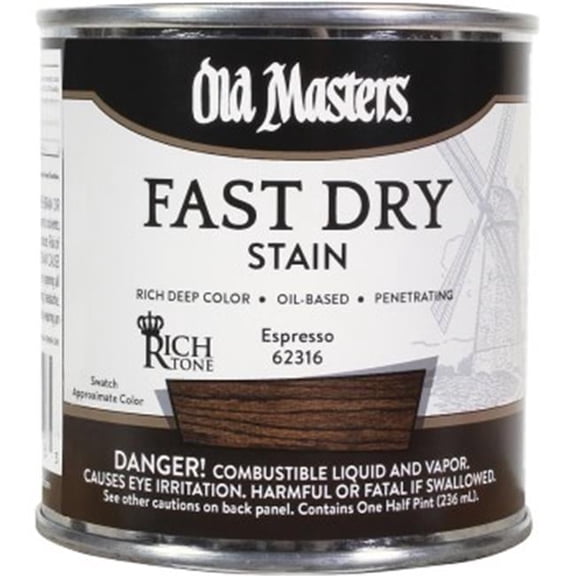 0.5 Pint Espresso Rich Tone Fast Dry Stain