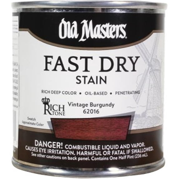 0.5 Pint Vintage Burgandy Fast Dry Stain