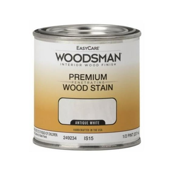 0.5 Pint Woodsman Oil Base Interior Stain, Antique White