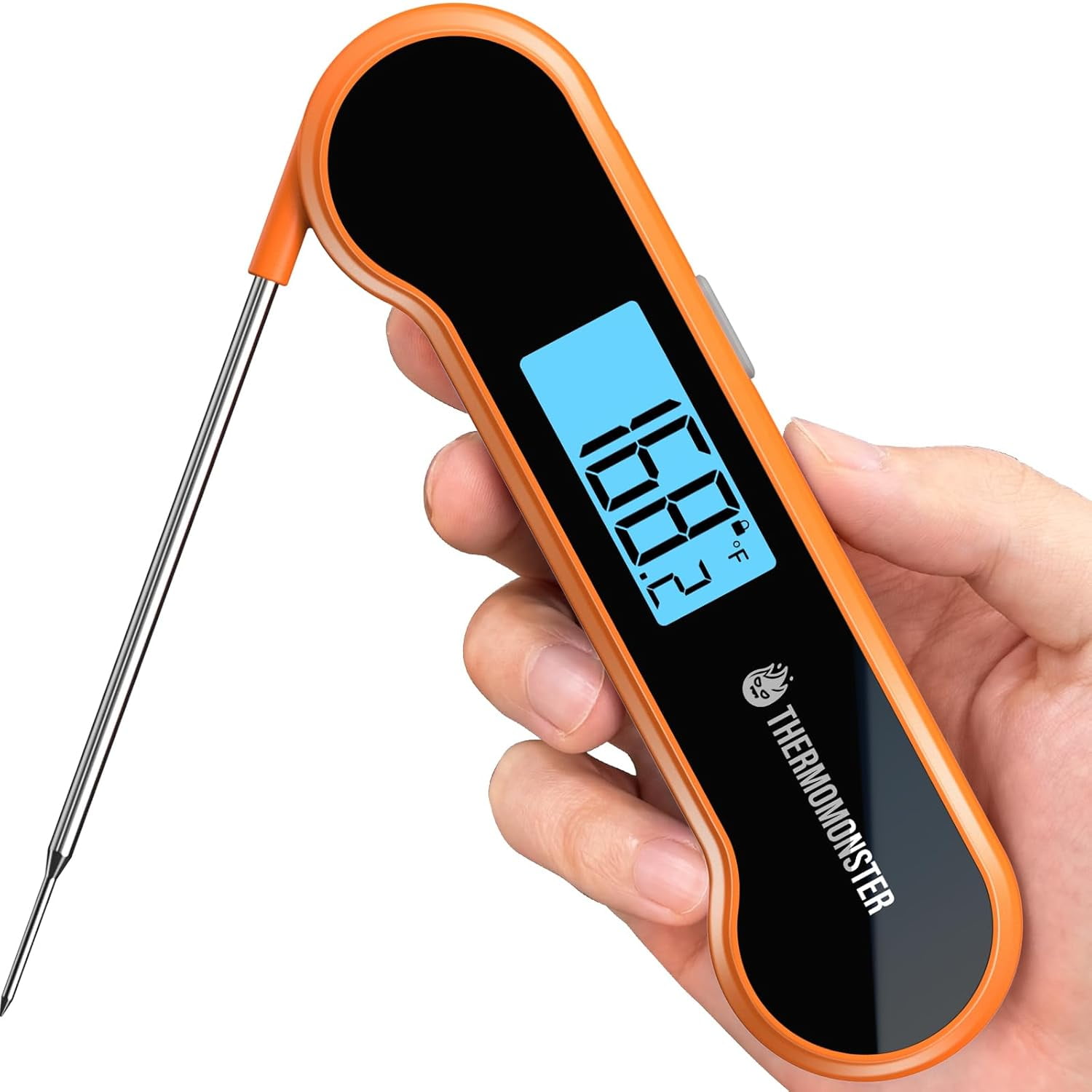 0.5 Sec Instant Read Meat Thermometer Digital with ±0.5℉ Precision, 100 ...