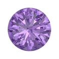 thumbnail image 1 of 0.5 ct 5mm Round Cut VVS1 Simulated Purple Alexandrite February Birthstone, 1 of 4