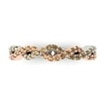 thumbnail image 1 of 0.5 ct Brilliant Round Cut Simulated Champagne 14k Rose/White Gold Stackable Band SZ 6.75, 1 of 6