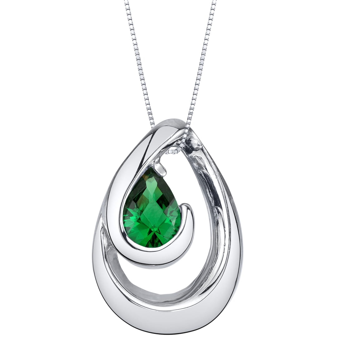 Royatto Emerald Silver Plated Brass Necklace Price in India - Buy Royatto Emerald  Silver Plated Brass Necklace Online at Best Prices in India | Flipkart.com