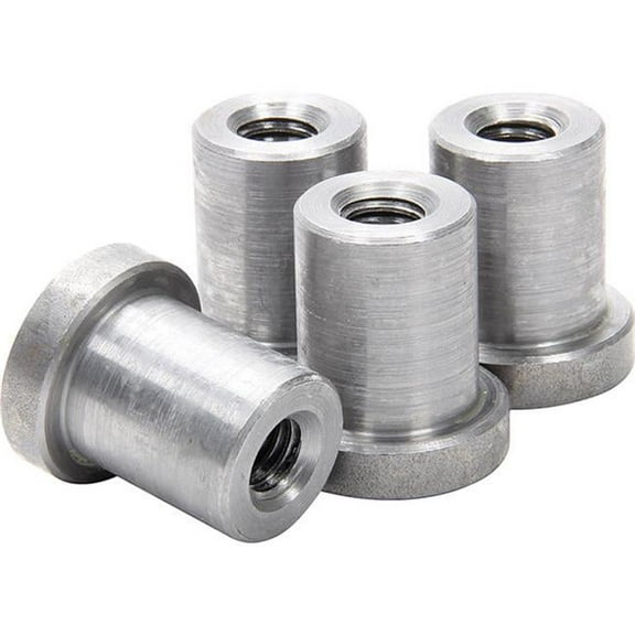 0.5 in.-13 Long Weld-On Nuts, Pack of 25