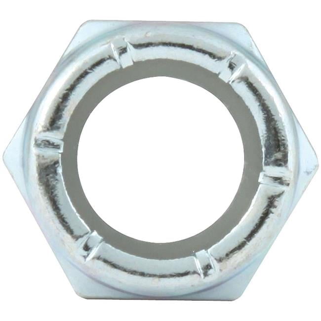 0.5 in. 20 Fine Thread Nylon Insert Nuts - Pack of 10