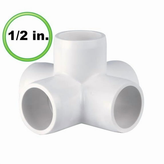 0.5 in. 5 Way x PVC Pipe Fitting