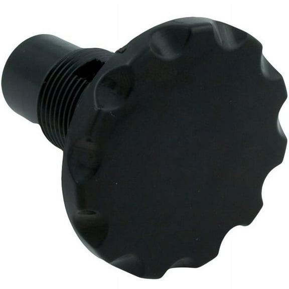 0.5 in. Air Control Jetted Tub, Black