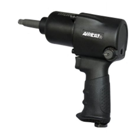0.5 in. Aluminum Impact Wrench with 2 in. Extended Anvil
