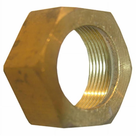 0.5 in. Brass Compression Nut, 2 Piece