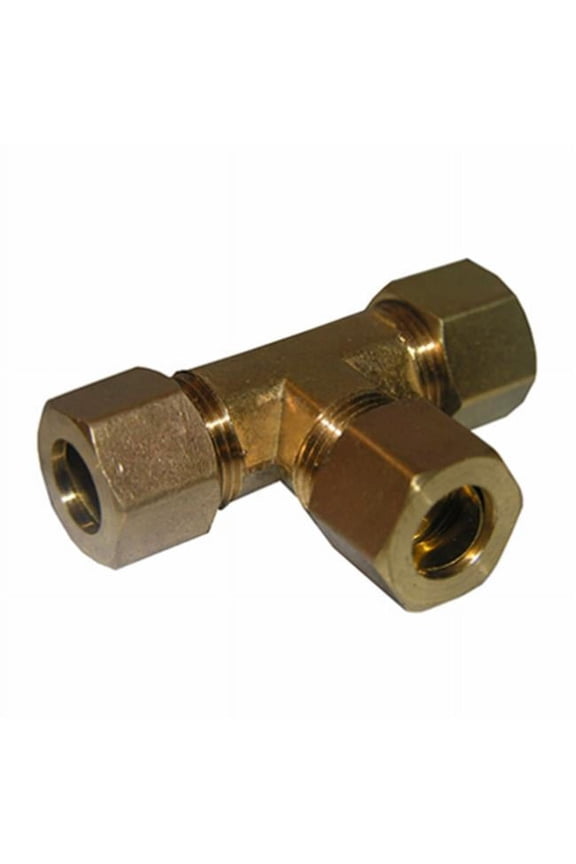 0.5 in. Brass Compression Tee