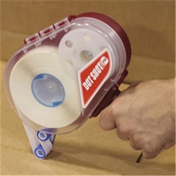 0.5 in. Clear Dot Shot - Super High Tack - Medium Profile - 600 per Roll