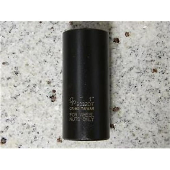 0.5 in. Drive x 1 in. Deep Extra Socket