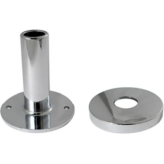 0.5 in. Flange & Tube Cover, Chrome