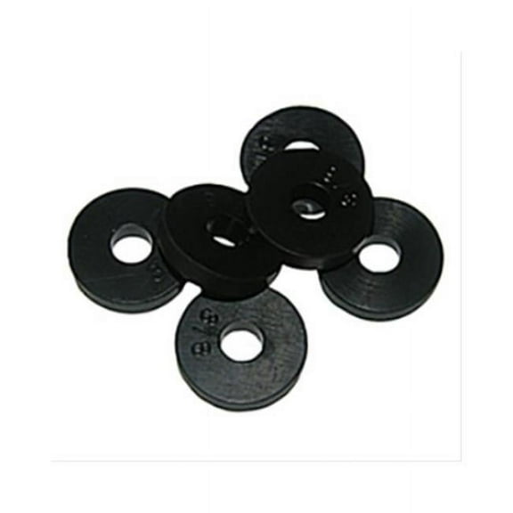 0.5 in. Flat Faucet Bibb Washer - Pack of 6
