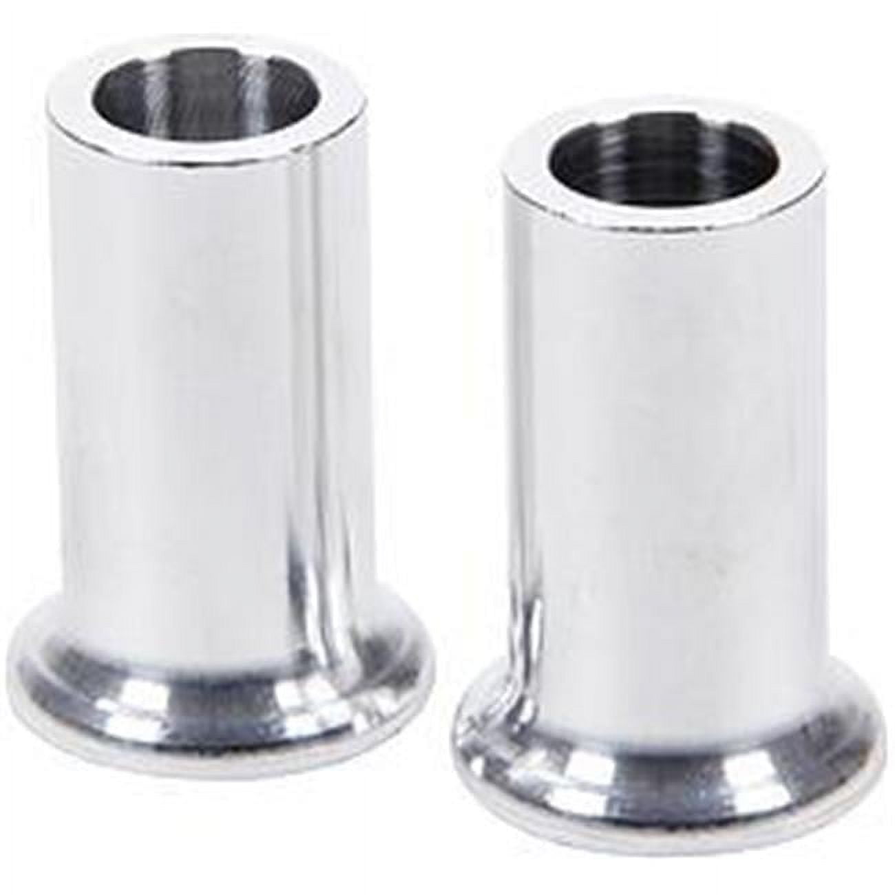 0.5 in. I D x 1.5 in. Aluminum Tapered Spacers, Natural