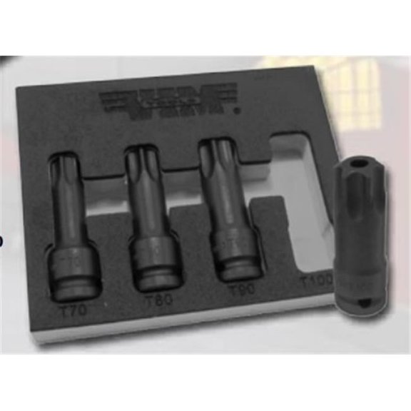 0.5 in. Impact Torx Driver Set, Large