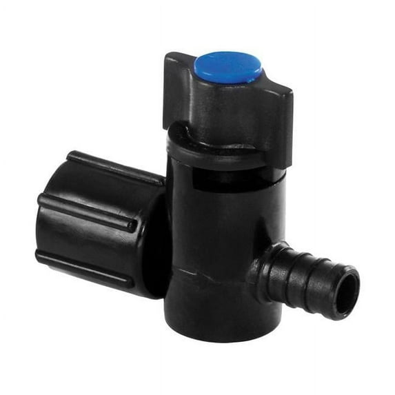 0.5 in. PEX Barb x 0.5 in. Dia. FPT Swivel Valve, Pack of 10