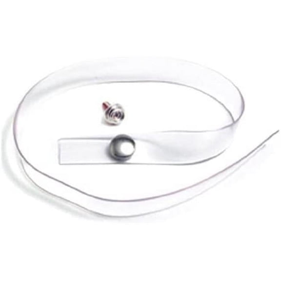 0.5 in. Shaft Window Knob, White