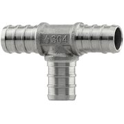 0.5 in. Stainless Steel PEX Tee - Pack of 20