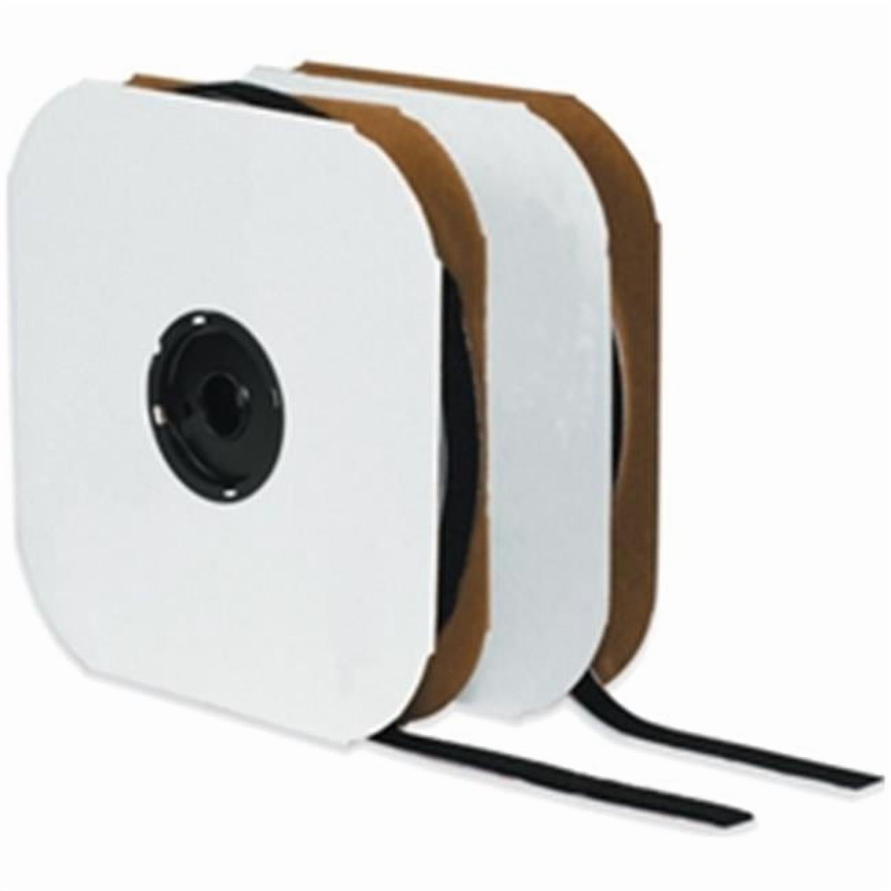 0.5 in. x 75 ft. Black Loop Individual Tape Strips - Black - 0.5 in. x 75 ft.