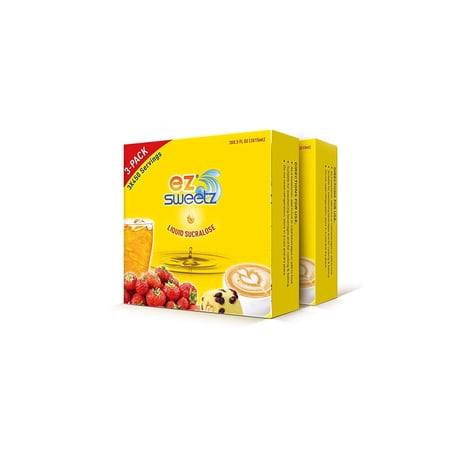 0.5 oz - Liquid Sweetener 450 Servings/Bottle (or Pack) | 2 x 3-bottle