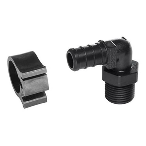 0.5 x 0.37 in. MPT Pexlock Elbow
